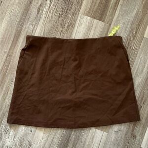 OGL Mid Rise Pull-on Skirt with Pockets